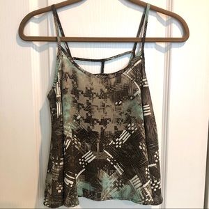 Patterned tank top